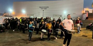 La Escuela Municipal de Música de Villamayor celebra Santa Cecilia con su particular batucada