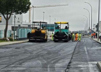 Las obras de pavimentación del polígono Montalvo III cumplen los plazos establecidos