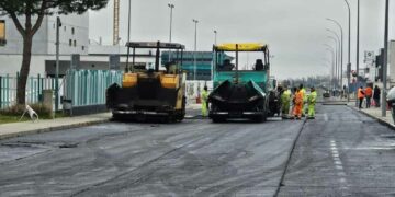 Las obras de pavimentación del polígono Montalvo III cumplen los plazos establecidos