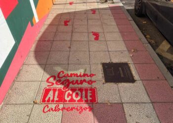Cabrerizos señaliza las rutas escolares para reforzar el ‘Camino Seguro al Cole’