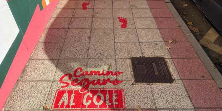 Cabrerizos señaliza las rutas escolares para reforzar el ‘Camino Seguro al Cole’