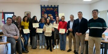 Los diez desempleados de la AFE ‘Bosque de los Niños’ de Doñinos concluyen su formación en jardinería