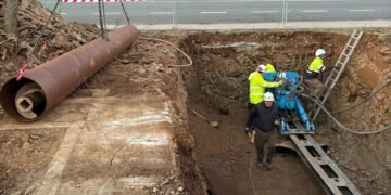 Comienzan las obras del colector de Ciudad Jardín tras más de 20 años de espera