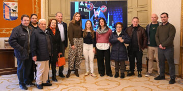 Homenaje y reconocimiento a la haltera Marta García por su récord de España logrado en el mundial disputado en Noruega