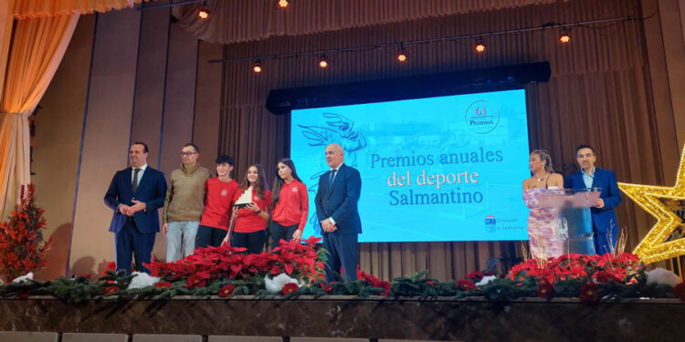 Marta García, Lorenzo Santolino y Alberto Miranda, Salinas de oro en los Premios Anuales del Deporte