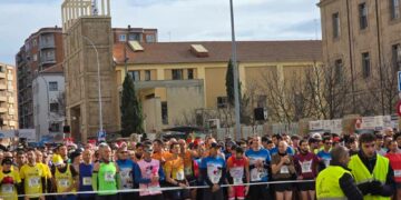 Pablo Sánchez y Gema Martín se coronan en la San Silvestre Salmantina