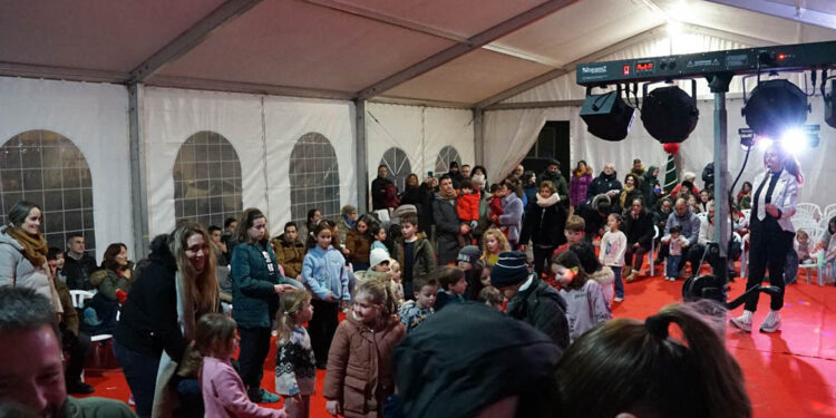 Música, juegos y mucho ritmo en la ‘Fiesta Musical de Navidad’