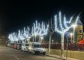 El encendido del alumbrado navideño ilumina desde hoy las calles del alfoz salmantino