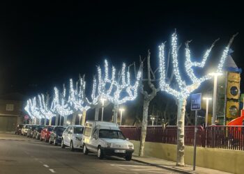 El encendido del alumbrado navideño ilumina desde hoy las calles del alfoz salmantino