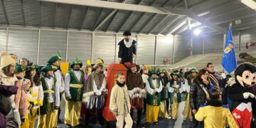 Actividades infantiles, tren turístico, pasacalles y concursos completan la actividades del III Mercado Navideño en Carbajosa