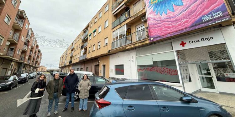 Renovación de las aceras del barrio del Carmen, Paseo Tierno Galván y calles Juan XXIII y Unicef