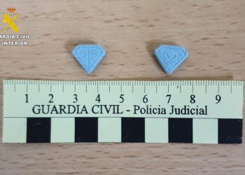 Detenido en Villoria un joven con 42 pastillas de éxtasis ‘Blue Punisher’