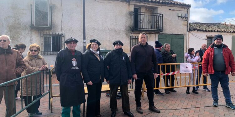 Segismundo Sánchez y Mercedes Martín, matanceros de honor en la jornada festiva de Doñinos
