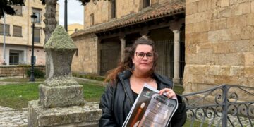 Villamayor mantiene la tradición en Las Candelas con la comida solidaria y el concurso de lanzamiento de herradura