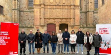 El PSOE de Salamanca presenta una candidatura «municipalista y renovada al 100%» como única alternativa para lograr el cambio en Castilla y León