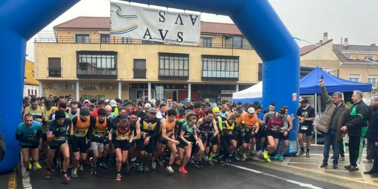 Juan Bueno y Verónica Sánchez coronan la quinta y última carrera de la 33ª Liga de Cross de Cabrerizos
