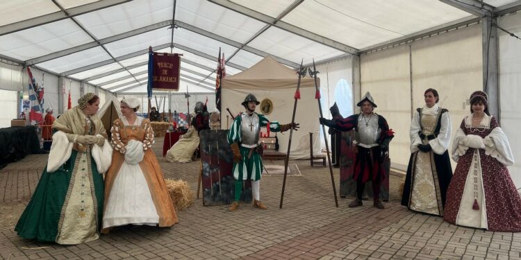 Santa Marta vuelve al siglo XVI con la recreación histórica de un campamento de los Tercios Españoles