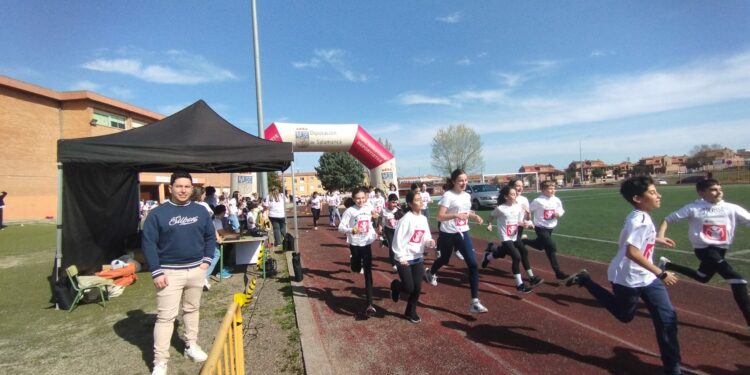 El colegio Miguel Hernández ‘corre’ a favor de los niños de Gaza