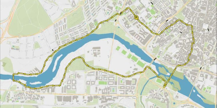 Cortes y reordenación del tráfico en Salamanca por la celebración de la Carrera Popular contra el Ictus