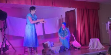 El manifiesto y el recuerdo de los encuentros de las lavanderas en el río rinden homenaje a las mujeres en Cabrerizos