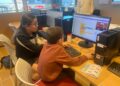 Los niños de Carbajosa aprenden a programar sus propios videojuegos