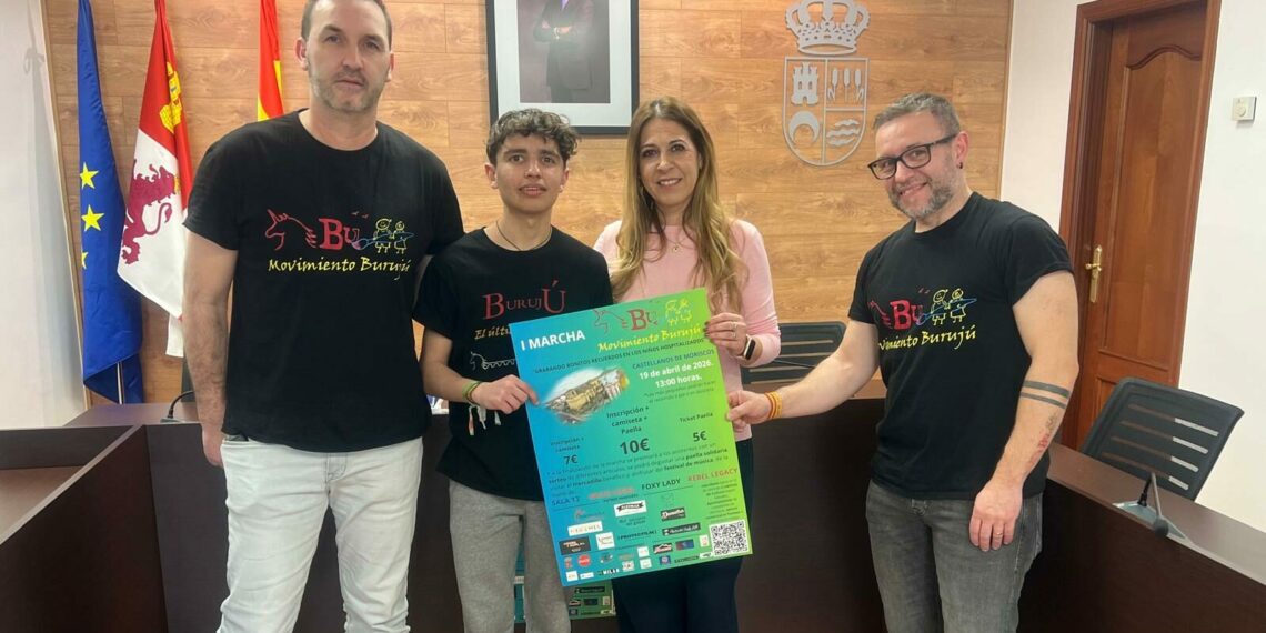 El Movimiento Burujú continúa en Castellanos con la I marcha solidaria a favor de los niños hospitalizados