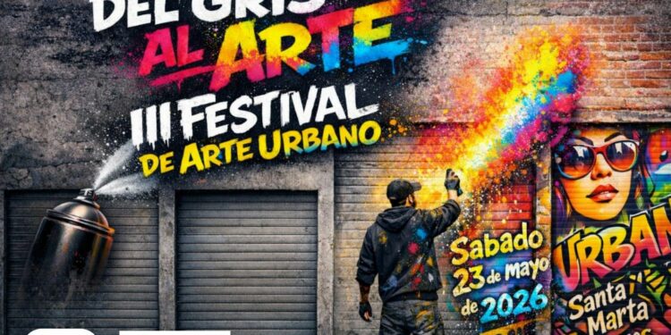 Santa Marta abre las inscripciones para participar en el III Festival de Arte Urbano del 23 de mayo