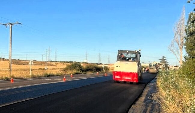 La carretera del Helmántico ya está abierta al tráfico tras el arreglo de los baches en la vía