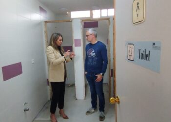 Inversión de 19.574 euros para la renovación integral de uno de los baños del Martín Gaite
