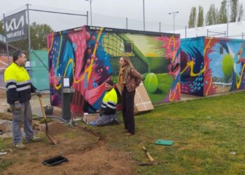 Los usuarios de la zona deportiva de ‘La Raqueta’ ya cuentan con una fuente de agua potable