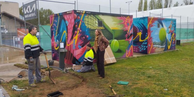 Los usuarios de la zona deportiva de ‘La Raqueta’ ya cuentan con una fuente de agua potable