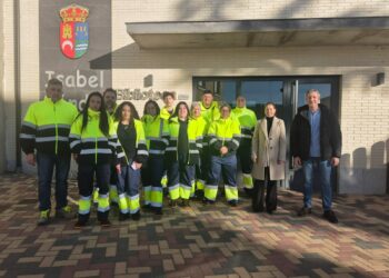 El programa mixto ‘Construimos Castellanos’ inicia la formación de 8 desempleados que ampliarán los huertos urbanos del municipio