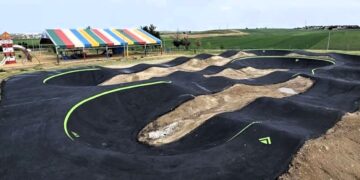 Castellanos estrena su pista de pump track, que inaugurará el salmantino Sasha Álvarez el 2 de mayo