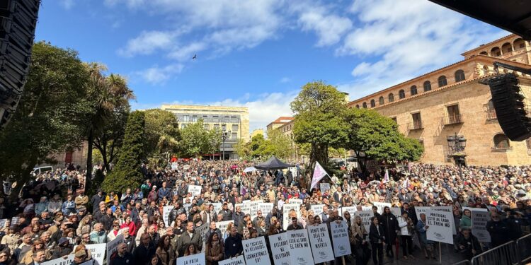 Salamanca protesta por las deficientes comunicaciones ferroviarias con Madrid, Valladolid o Portugal