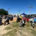 La batucada y la V concentración de vehículos clásicos completan la mañana festiva en Villamayor