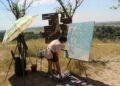 36 artistas pintan y retratan los rincones y paisajes de Cabrerizos en el II Certamen de Pintura al Aire Libre y el Rally Fotográfico