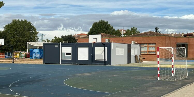 El CEIP Pablo Picasso de Carbajosa incorporará 6 nuevas aulas prefabricadas el próximo curso