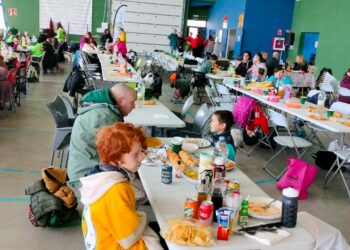 Los vecinos de Monterrubio despiden las fiestas con buen sabor