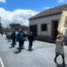 La lluvia da una tregua y permite que San Miguel salga en procesión por las calles de Monterrubio