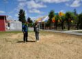 Santa Marta inicia la recuperación de la zona recreativa junto a las piscinas de Valdelagua con la instalación de riego y sombras