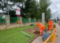Santa Marta inicia la obra para instalar la demandada marquesina en la parada de bus de Signo XXV