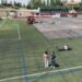 Comienzan las obras para la sustitución del césped del estadio Alfonso San Casto