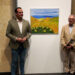 La riqueza visual de los campos castellanos marcan la exposición de F. Gochi lleva a la Torre de los Anaya