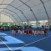 La zona deportiva de ‘La Raqueta’ acoge la fase final de los juegos escolares de tenis