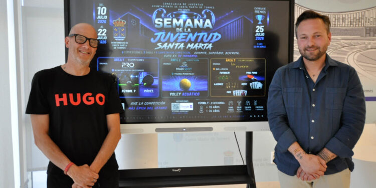 Ocio y deporte para que los jóvenes inicen las fiestas de Santa Marta
