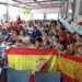 El debut de la Selección Española en el Mundial se vive en las piscinas municipales de Cabrerizos