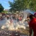 Los hinchables y el baño de espuma marcan el final de las fiestas chicas de Carbajosa