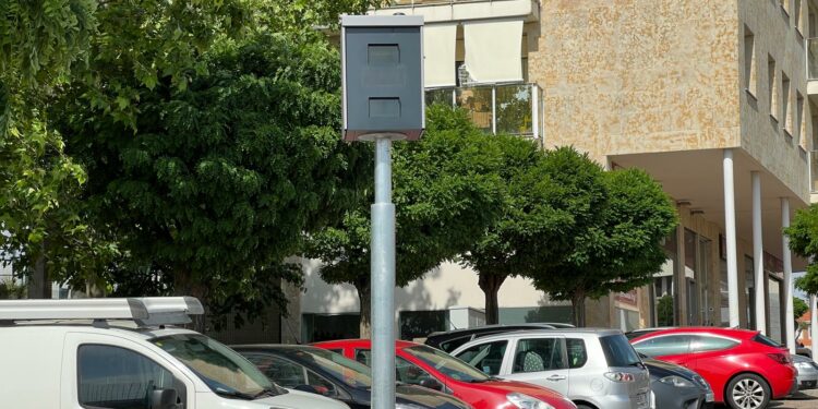 El radar en Carbajosa: más de 11.000 sanciones en los primeros nueve meses de su implantación