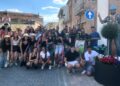 Divertida y original carrera de cintas de los Quintos de 2008 de Castellanos