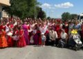 Las sevillanas llenan de música y ambiente las calles santamartinas al ritmo de la XII Feria ‘A Bailar’